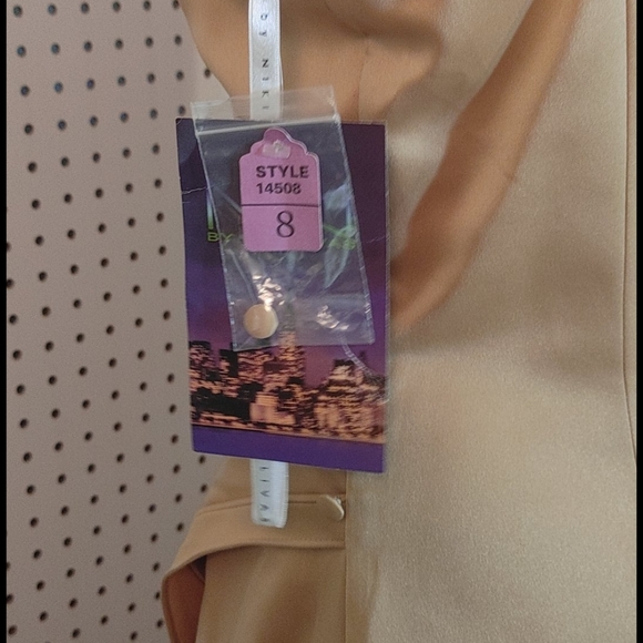 Gold Prom Dress - Picture 4 of 6